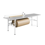 Balicí stůl Send, 2400x800 mm, šedý