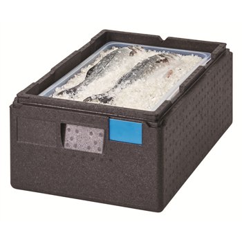 Termoizolační box Cam GoBox®, horní plnění, GN 1/1, 35,5 l, černý