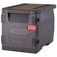 Termoizolační box Cam GoBox® s předním plněním, GN 1/1, 60 l, černý