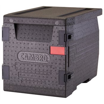 Termoizolační box Cam GoBox® s předním plněním, GN 1/1, 60 l, černý
