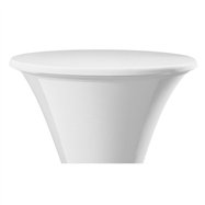 Elastický potah (čepice) SANTO na desku stolu Ø 80-85 cm, bílý