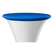 Elastický potah (čepice) SANTO na desku stolu Ø 80-85 cm, modrý
