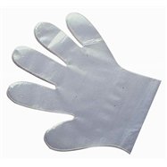 Jednorázové plastové rukavice, 50 ks