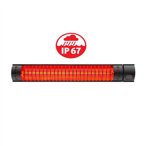 Nástěnný infračervený zářič RCH-2500/6 odolný proti vodě, IP67