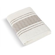 Froté ručník Mozaika 50x100 cm 550g krémová