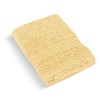 Froté ručník 50x100 cm proužek 450g světle žlutá