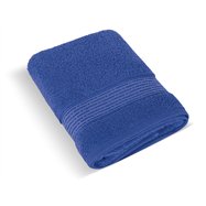 Froté ručník 50x100 cm proužek 450g tmavě modrá