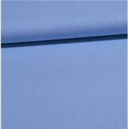Prodloužené povlečení bavlna UNI 140x220, 70x90 cm Modrá, hotelový uzávěr