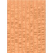 Povlak krep UNI 50x50 cm Oranžový, zipový uzávěr