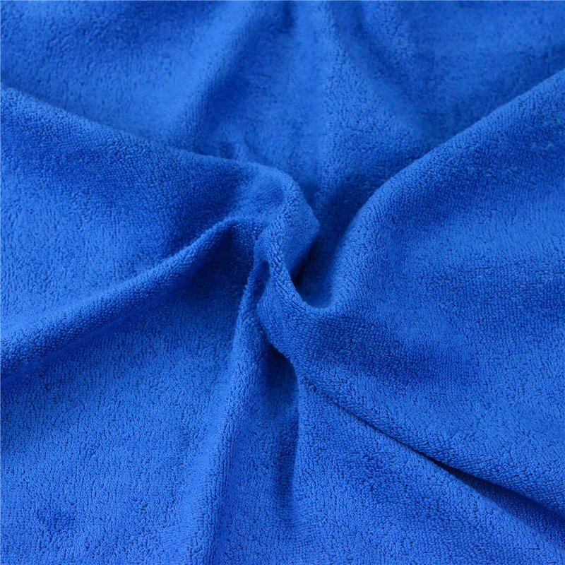 Froté prostěradlo tmavě modré, 80x200 cm