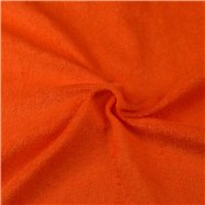 Froté prostěradlo oranžové, 90x200 cm jednolůžko