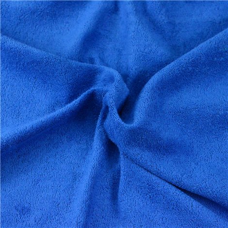Froté prostěradlo tmavě modré, 100x200 cm