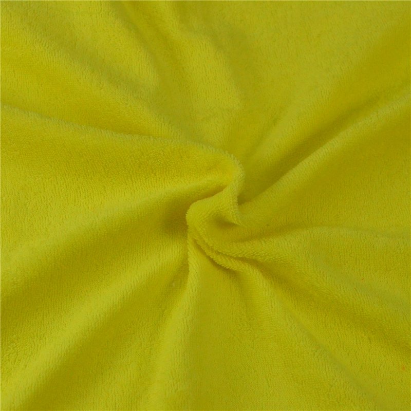 Froté prostěradlo citron, 200x200 cm