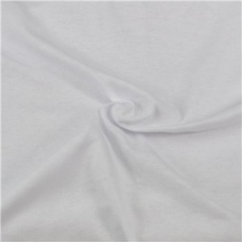 Jersey prostěradlo bílé, 80x200
