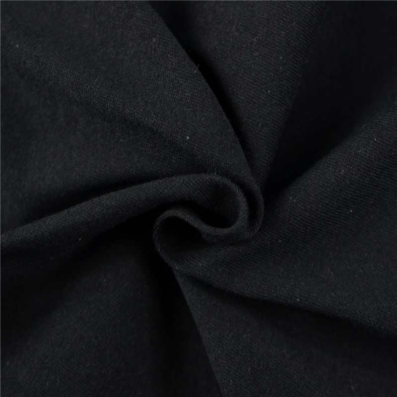 Jersey prostěradlo černé, 80x200