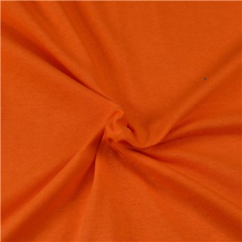 Jersey prostěradlo oranžové, 80x200