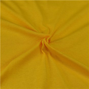 Jersey prostěradlo sytě žluté, 100x200