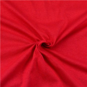 Jersey prostěradlo červené, 100x200