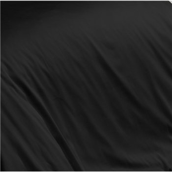 Černé saténové prostěradlo 140x230 plachta bez gumy