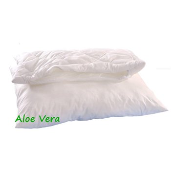 Polštář ALASKA Aloe Vera 70x90 cm 900g 2x zip kuličky UNICO