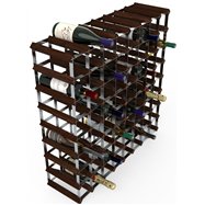 Stojan na víno RTA na 72 lahví, tmavá borovice - pozinkovaná ocel / rozložený