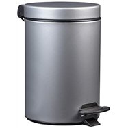 Pedálový odpadkový koš Rossignol Cyjeu 90024, 3 L, šedý, RAL 9006