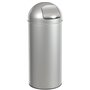 Odpadkový koš Rossignol Push 59793, 45 L, šedý, RAL 9006