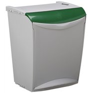 Koš na tříděný odpad stohovatelný Rossignol Bakatri 50720, zelený, 25 L