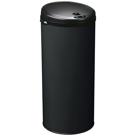 Bezdotykový odpadkový koš Rossignol Sensitive Basic 93626, 45 L, čedičově černý