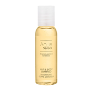 Vlasový a tělový šampon ve flakonu AQUA SENSES, 35 ml