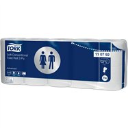 Toaletní papír TORK 110792 - konvenční role, 3-vrstvý, 10 rolí
