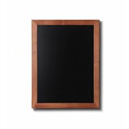 Dřevěná tabule Velikost / formát: 500 x 600 mm, Barva rámu: Světle hnědá 