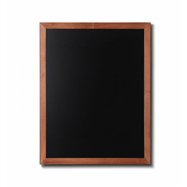 Dřevěná tabule Velikost / formát: 700 x 900 mm, Barva rámu: Světle hnědá 