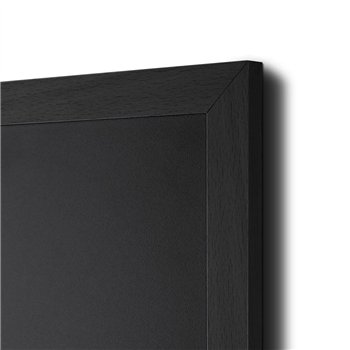 Dřevěná křídová tabule ECONOMY Velikost / formát: 700 x 900 mm, Barva rámu: Černá