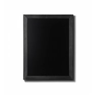 Dřevěná tabule Velikost / formát: 500 x 600 mm, Barva rámu: Černá