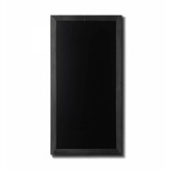 Dřevěná tabule Velikost / formát: 560 x 1000 mm, Barva rámu: Černá