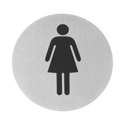 Samolepící informační štítek - ženy