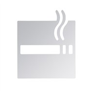 Ikona - Kouření povoleno, lesk