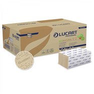 Lucart EcoNatural V2 - papírové utěrky, 21 x 21 cm, 20 ks