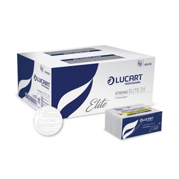 Lucart Strong Elite Z 4 - papírové ručníky, 23x23,5, 18 ks