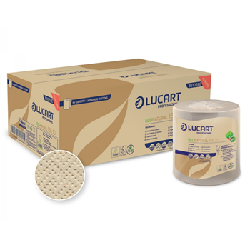 Papírové utěrky v roli Econatural LUCART 155 ID, 2 vrstvy, 155 m, 1 ks