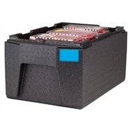 Termoizolační box Cam GoBox, horní plnění, GN 1/1, 46 l, Cambro, Černá, 680x400x(v)321mm