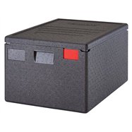 Termoizolační box Cam GoBox plnění shora, 600x400 mm, Cambro, 80 l, 80L, Černá, 690x490x(v)370mm