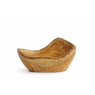 Dekorativní miska z olivového dřeva, HENDI, 300x190x(v)110mm