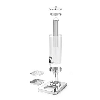 Zásobník na džus, HENDI, 3L, 215x315x(V)490mm