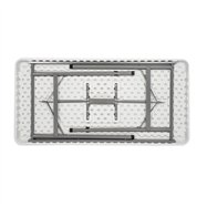 Skládací cateringový stůl HOTELUM, 122 cm, bílý