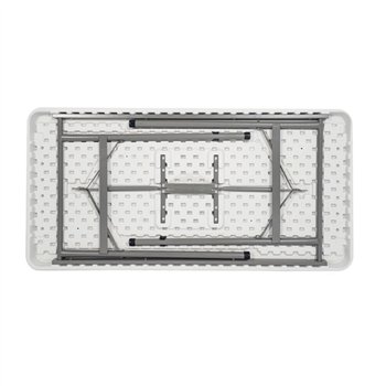 Skládací cateringový stůl HOTELUM, 122 cm, bílý