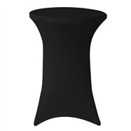 Elastický potah HOTELUM na koktejlové stoly Ø80 - 85 cm, bílý, 160 g/m2