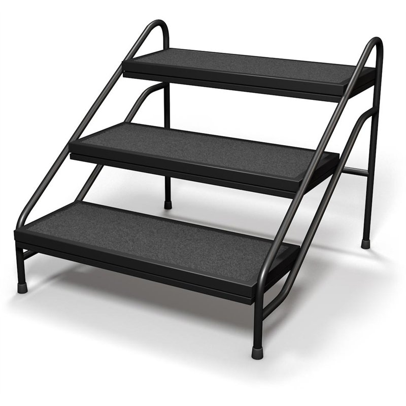 Schody se třemi stupni pro pódium