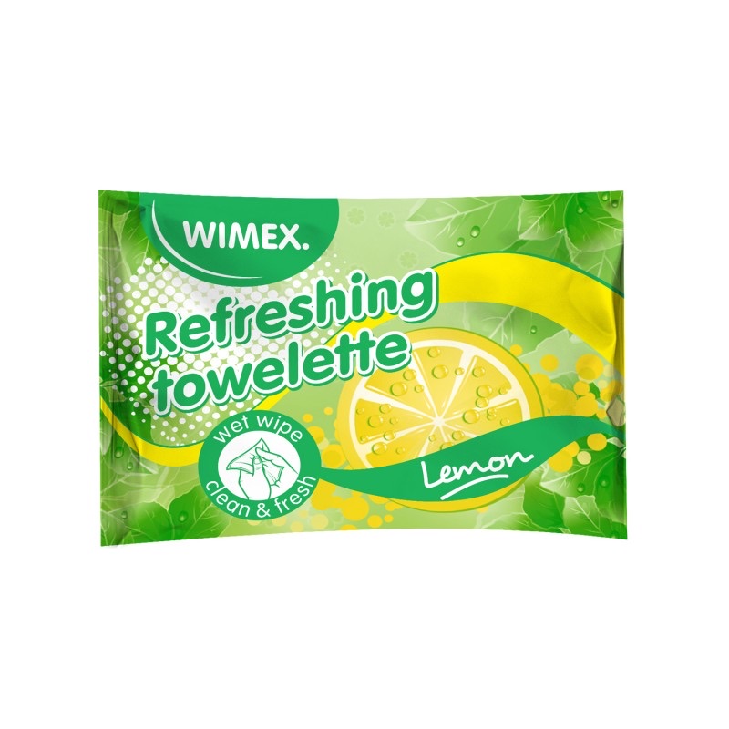 Osvěžující Ubrousek S Vůní Citronu 20x14 Cm, 250 Ks